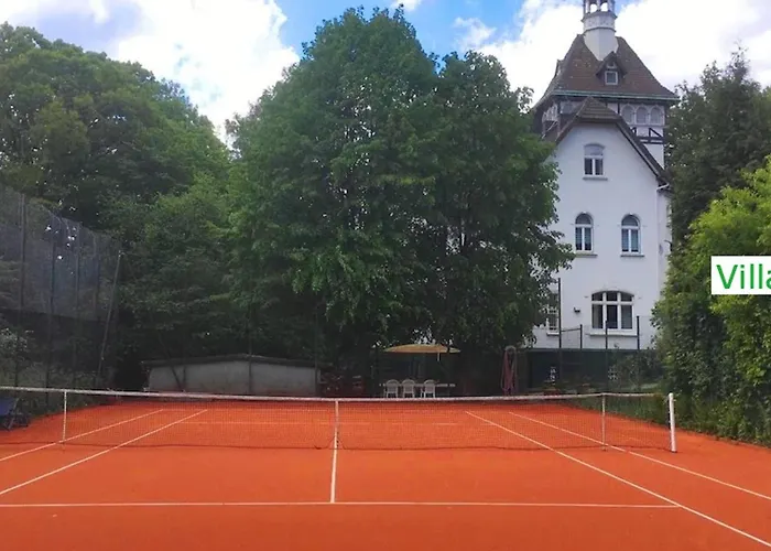 Luxus Emg Dortmund In Ennepetal, Nah Duesseldorf, Koeln Mit Tennis Court, Garten, Kamin Fuer Familien Gruppen Bis 20 Personen