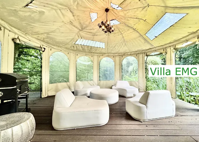 Luxus Emg Dortmund In Ennepetal, Nah Duesseldorf, Koeln Mit Tennis Court, Garten, Kamin Fuer Familien Gruppen Bis 20 Personen *