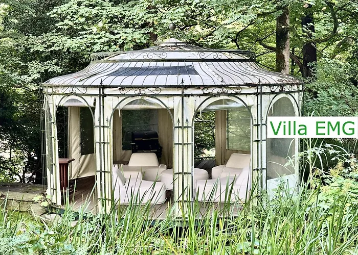 Luxus Emg Dortmund In Ennepetal, Nah Duesseldorf, Koeln Mit Tennis Court, Garten, Kamin Fuer Familien Gruppen Bis 20 Personen *