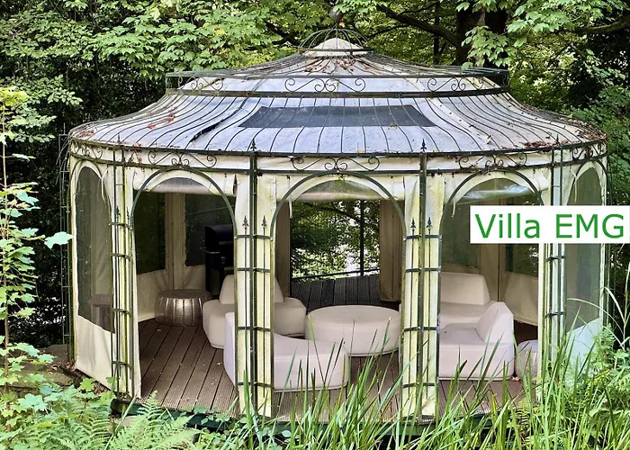 Luxus Emg Dortmund In Ennepetal, Nah Duesseldorf, Koeln Mit Tennis Court, Garten, Kamin Fuer Familien Gruppen Bis 20 Personen