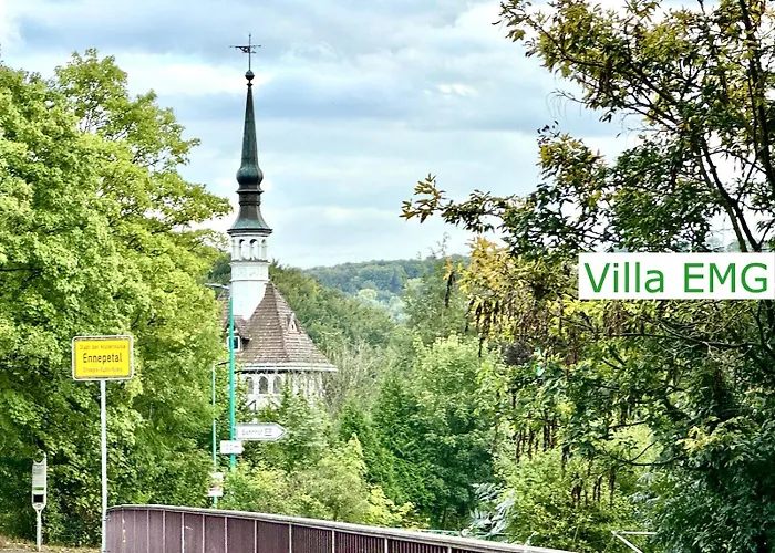 Luxus Emg Dortmund In Ennepetal, Nah Duesseldorf, Koeln Mit Tennis Court, Garten, Kamin Fuer Familien Gruppen Bis 20 Personen Villa *